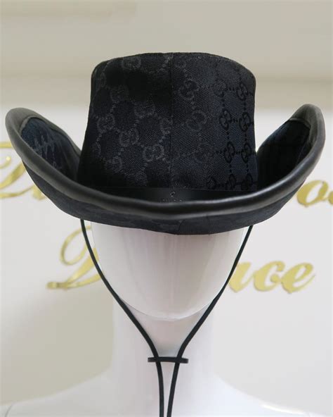 black gucci cap cheap|cowboy hat from gucci.